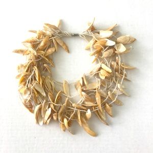 Natural seashell necklace